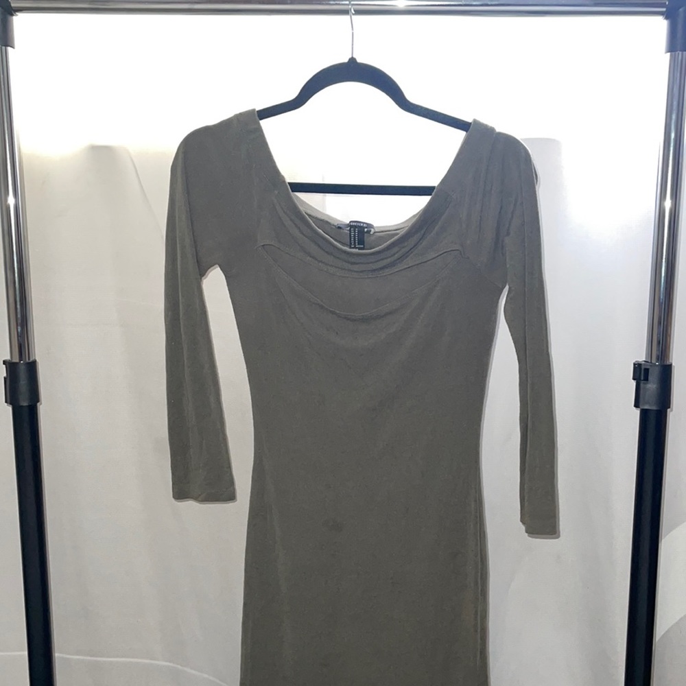 Olive Forever 21 Dress